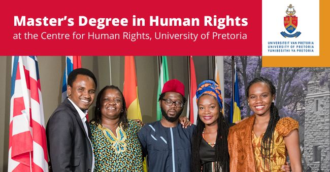 LLM Scholarship in International Trade & Investment Law in Africa at The Center for Human Rights - University of Pretoria